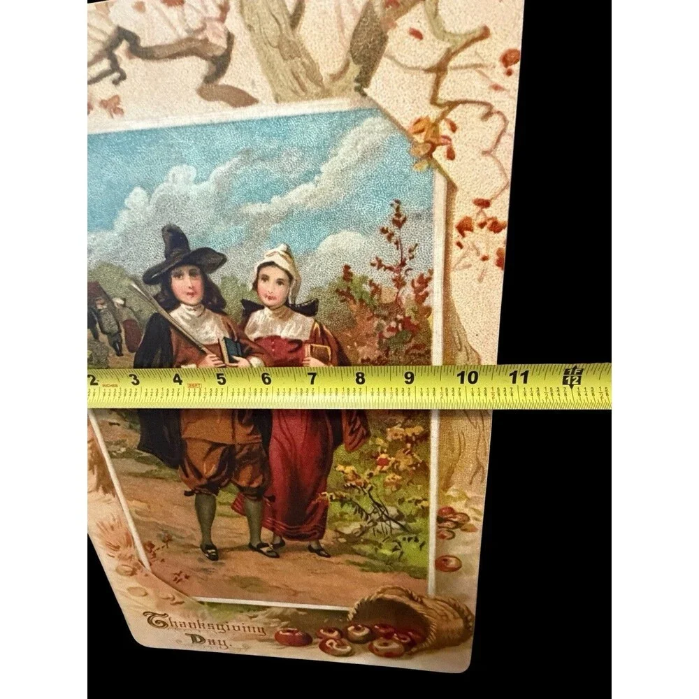 Moonlight & Roses Marta E. Peters Thanksgiving Day Wood Standing Picture